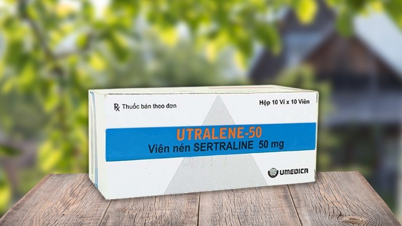  Utralene-50 trị trầm cảm (10 vỉ x 10 viên)