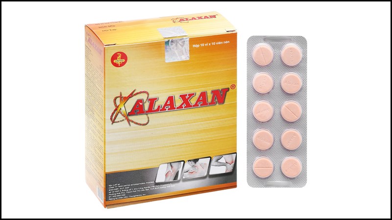 ALAXAN - Trị đau cổ, vai, căng cơ bắp