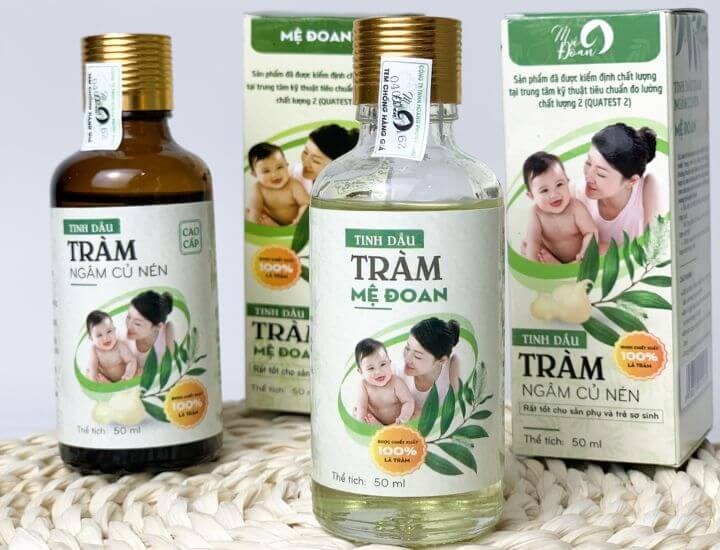 Tinh dầu tràm Mệ Đoan có tác dụng điều trị và phòng ngừa cảm cúm