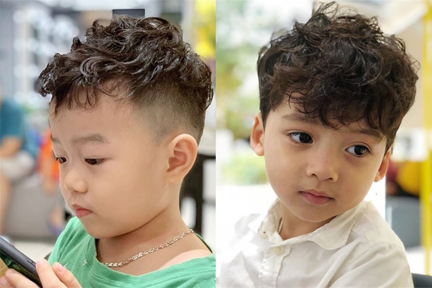 15 kiểu tóc đẹp cho bé trai mặt tròn: cách "mix" đồ chuẩn "soái ca" nhí