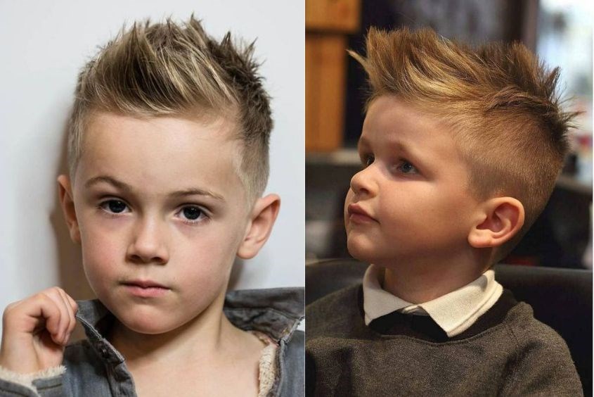 Tóc đầu đinh năng động cho bé trai Tóc đầu đinh năng động cho bé trai