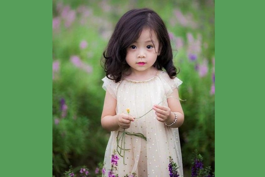 Kiểu tóc ngang vai cho bé gái đẹp nhất