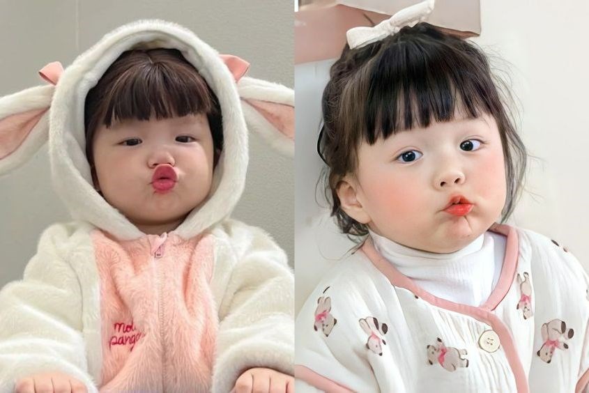 Kiểu tóc ngố cho bé gái ấn tượng nhất