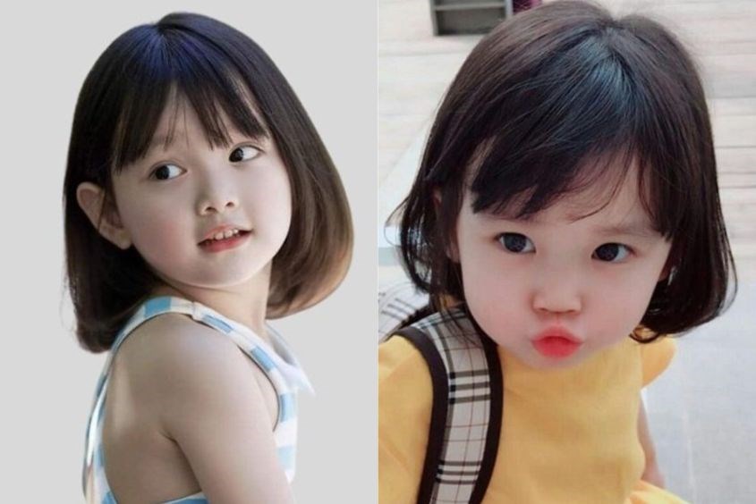 Kiểu tóc ngố cho bé gái đáng yêu nhất