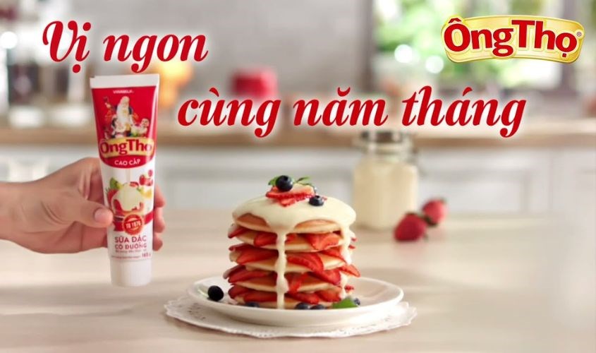 Sữa đặc Vinamilk Ông Thọ đỏ tuýp 165g