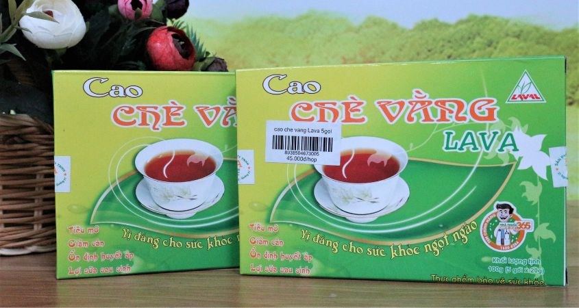 Cao chè vằng Lava