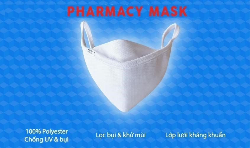 Khẩu Trang Vải Kháng Khuẩn Pharmacy Mask Khẩu Trang Vải Kháng Khuẩn Pharmacy Mask