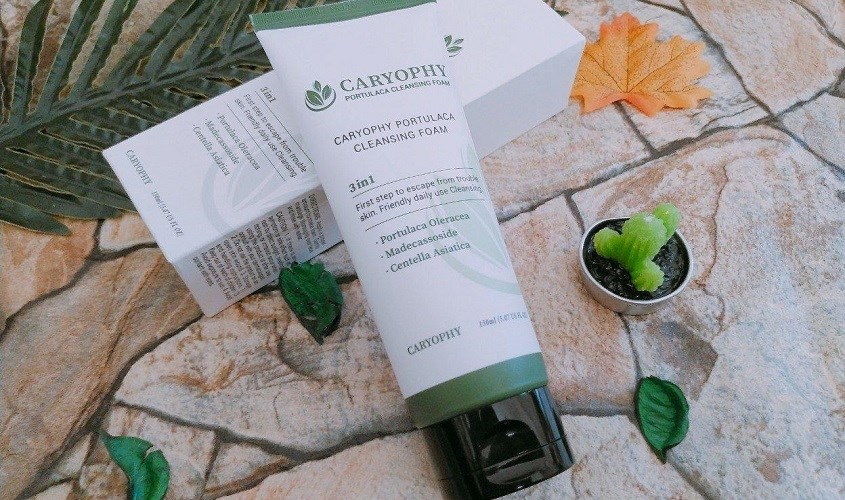 Sữa rửa mặt Caryophy Portulaca