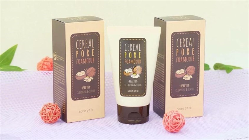Sữa rửa mặt có hạt Cereal Pore FoamCrub.