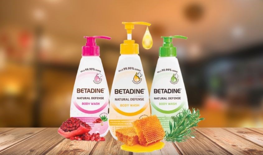 Sữa tắm diệt khuẩn dành cho trẻ sơ sinh và trẻ nhỏ Betadine 