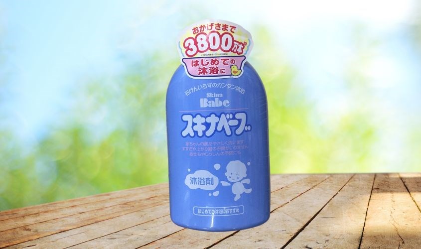 Sữa tắm Skina Babe an toàn dịu nhẹ cho làn da của bé 
