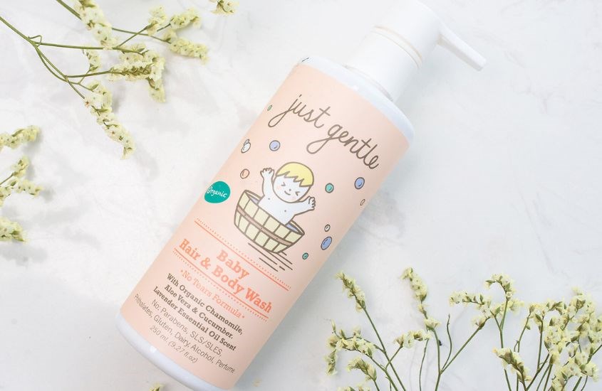 Sữa tắm organic cho bé chiết xuất hoàn toàn từ thiên nhiên