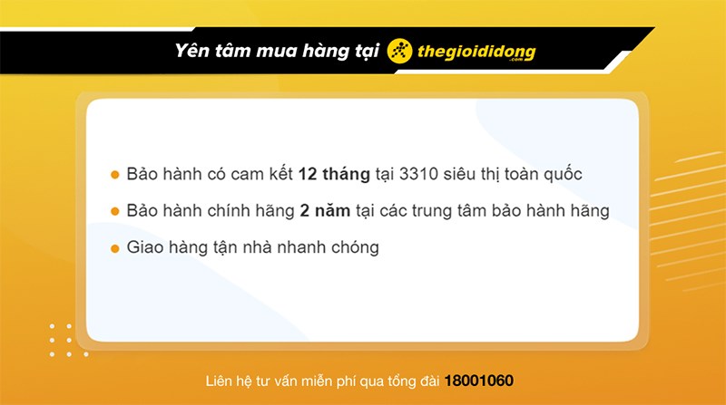 Chính sách bảo hành ngành hàng tai nghe tại TGDĐ