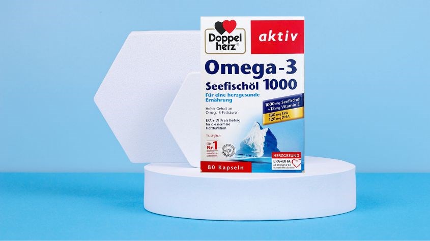 Sản phẩm dầu cá Omega 3 Doppelherz Seefischol