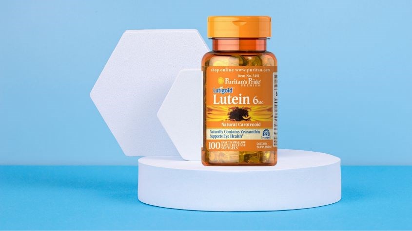 Sản phẩm viên uống bổ mắt Puritan's Pride Lutigold Lutein