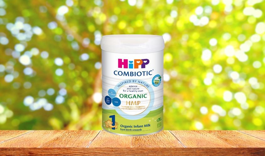 Sữa bột HiPP Organic Combiotic vị nhạt thanh số 1 800g (0 - 6 tháng)
