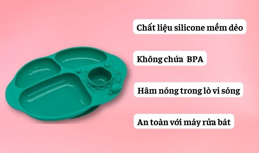 Mẹ nên chọn khay ăn dặm cho bé không chứa PAE và BPA