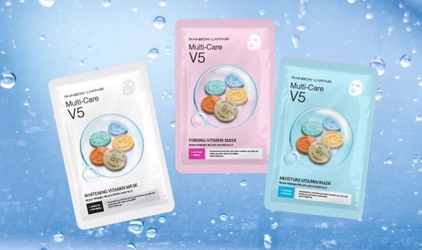 Mặt nạ giấy phục hồi tái tạo da Rainbow L