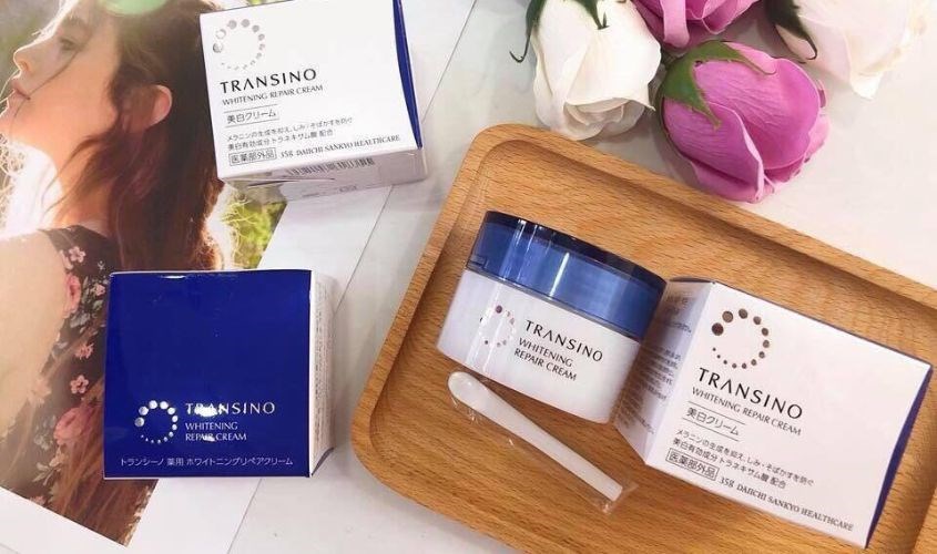 Kem dưỡng trắng da ban đêm Transino Whitening Repair Cream có tác dụng trị nám