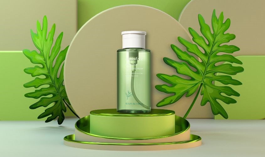Nước tẩy trang Innisfree Green Tea Pure Cleansing Water