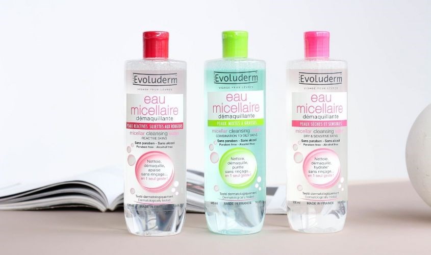 Nước tẩy trang Evoluderm