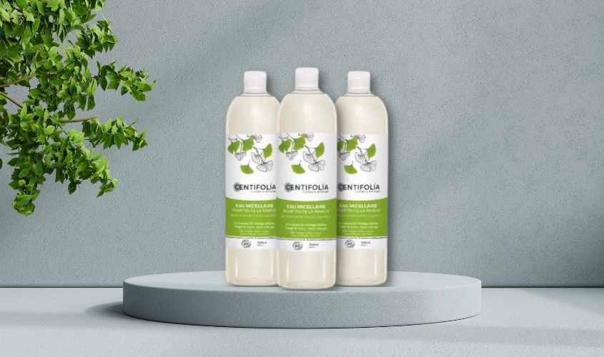 Nước tẩy trang rau má Centifolia