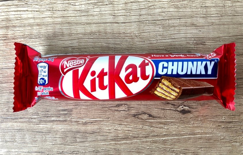 Bánh xốp phủ socola KitKat Chunky 38g (từ 3 tuổi)