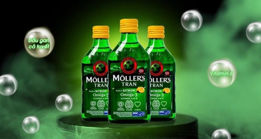 Dầu gan cá tuyết Moller’s Tran