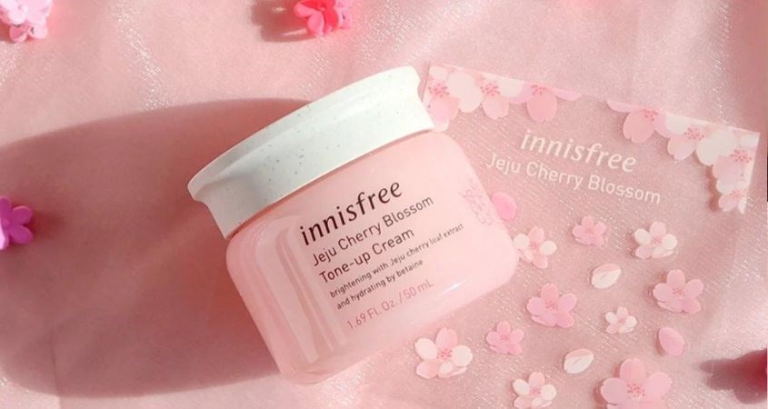 Innisfree Jeju Cherry blossom Tone-up cream