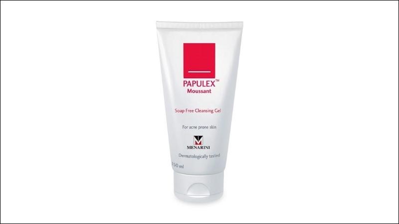 Gel rửa mặt Papulex hỗ trợ điều trị mụn hiệu quả