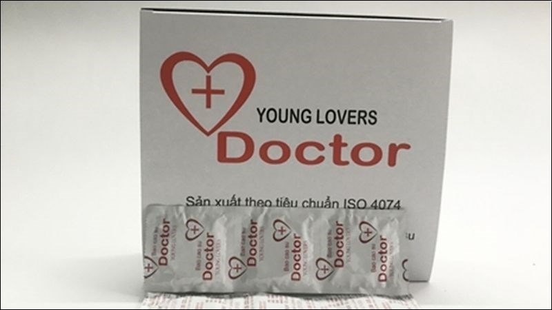 Bao cao su thiên nhiên Young Lovers Doctor trực thuộc phân khúc thị trường bao cao su thiên nhiên giá bán rẻ