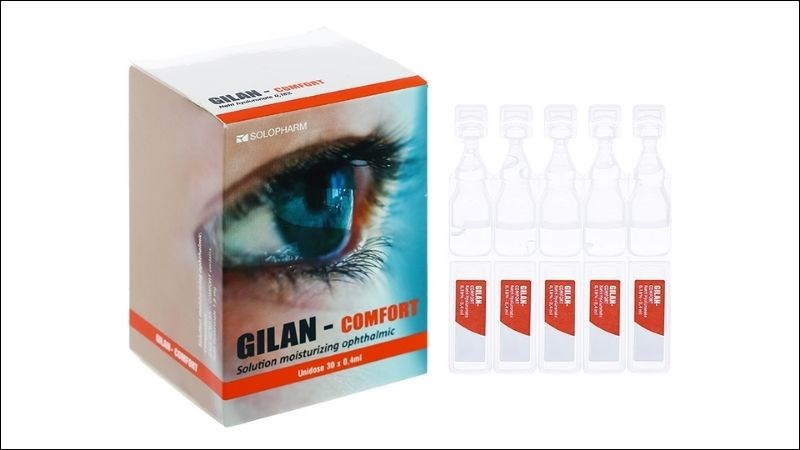 Nước mắt nhân tạo Gilan - Comfort 30 điều tiết, giữ ẩm, tăng tái tạo biểu mô bị tổn thương
