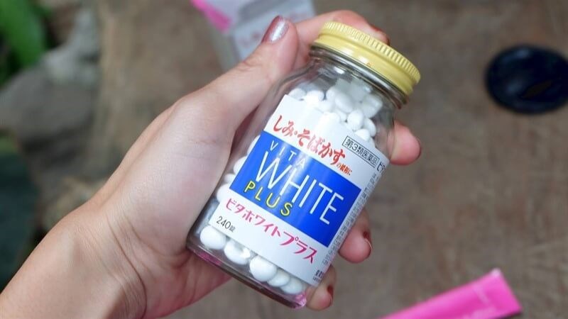 Viên uống Vita White Plus hỗ trợ cải thiện nám, tàn nhang