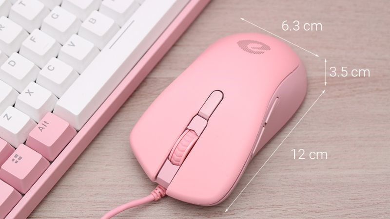 Đối với những người yêu màu hồng, chiếc chuột máy tính này chắc chắn không thể bỏ qua! Với màu sắc rực rỡ và thiết kế đáng yêu, nó sẽ khiến ngày làm việc của bạn trở nên thoải mái hơn bao giờ hết.