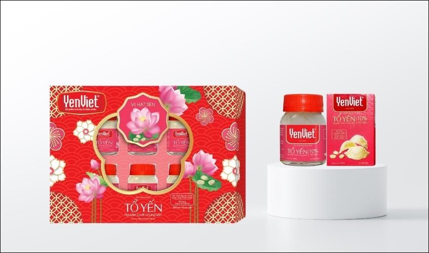 Dòng sản phẩm nước yến sào của thương hiệu Yến Việt