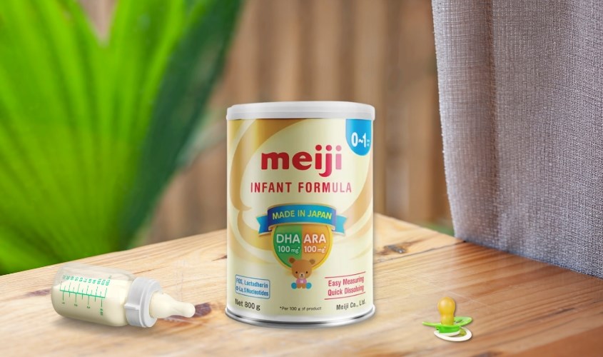 Sữa bột Meiji Infant Formula 800g (0 - 12 tháng)
