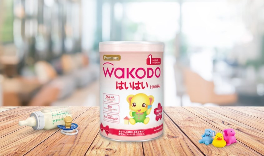 Sữa bột Wakodo Haihai số 1 810g (0 - 12 tháng)