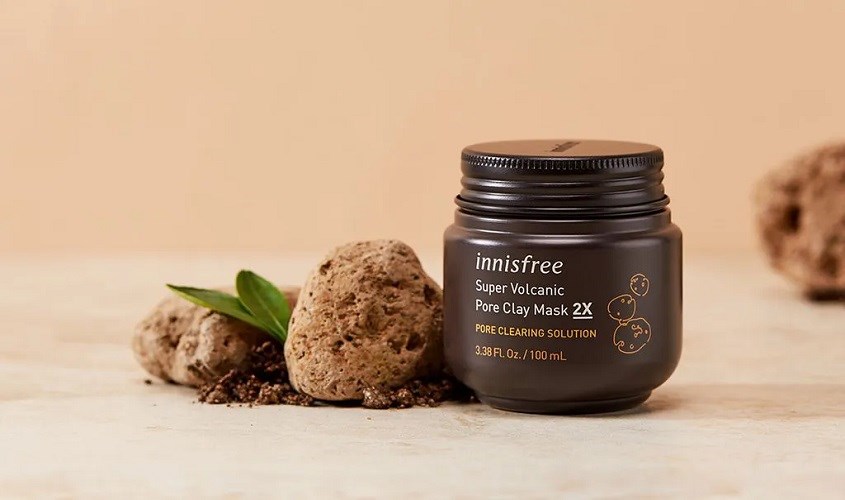 Innisfree Super Volcanic Pore Clay Mask 2x là dòng mặt nạ đến từ Hàn Quốc