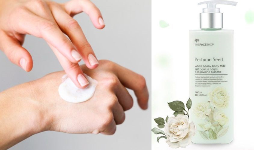 Sữa dưỡng thể trắng da Perfume Seed White Peony Body Milk