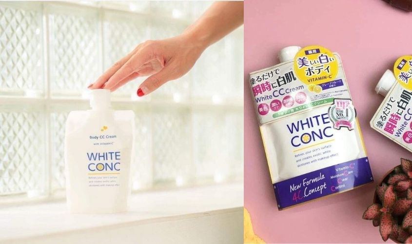 Sữa dưỡng thể trắng da toàn thân White ConC đặc biệt được tin dùng