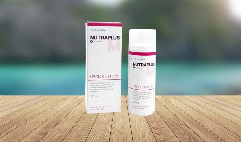Kem Nutraplus Lipolotion U10 10% Urea đặc biệt an toàn và lành tính cho da