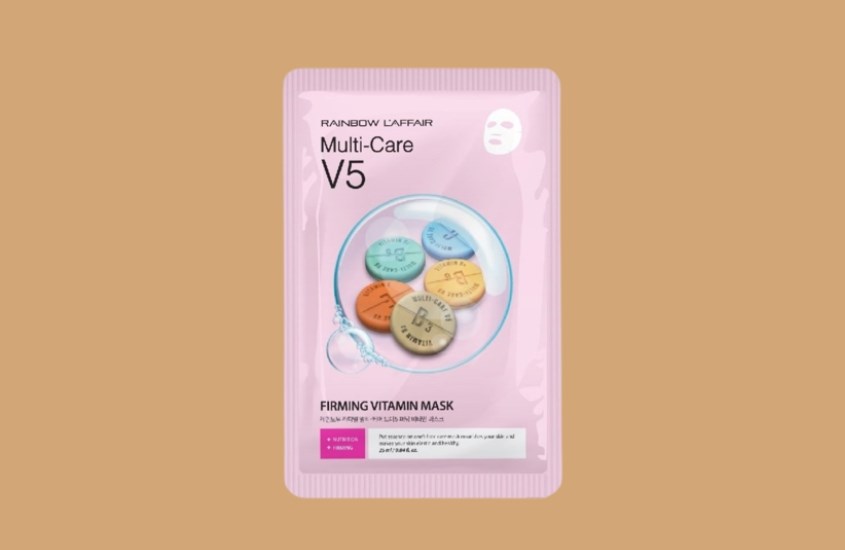 Mặt nạ giấy Vitamin trẻ hoá da Rainbow L