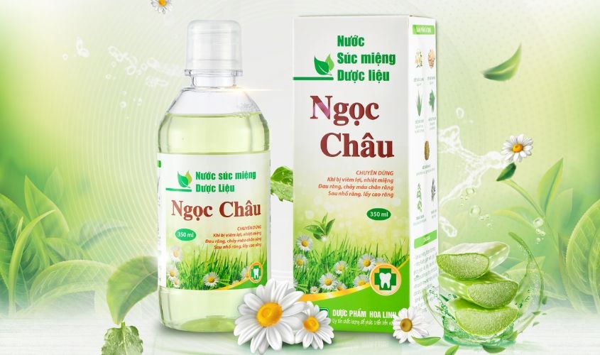  Nước súc miệng dược liệu Ngọc Châu