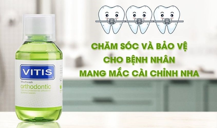 Nước súc miệng Vitis Orthodontic