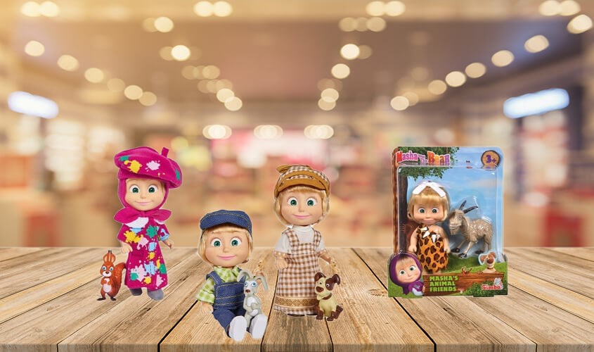Đồ chơi búp bê Masha and the Bear Masha