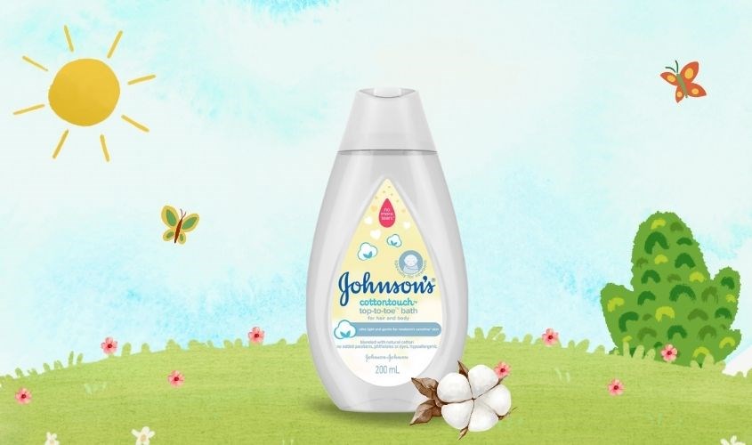 Sữa dưỡng ẩm cho bé Johnson
