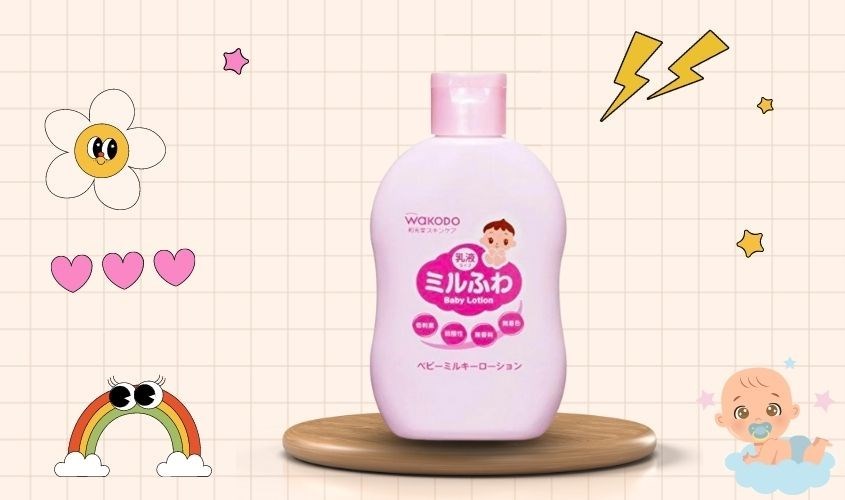 Sữa dưỡng thể Wakodo Baby Lotion