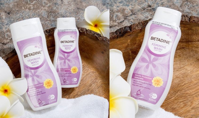 Dung dịch vệ sinh phụ nữ Betadine