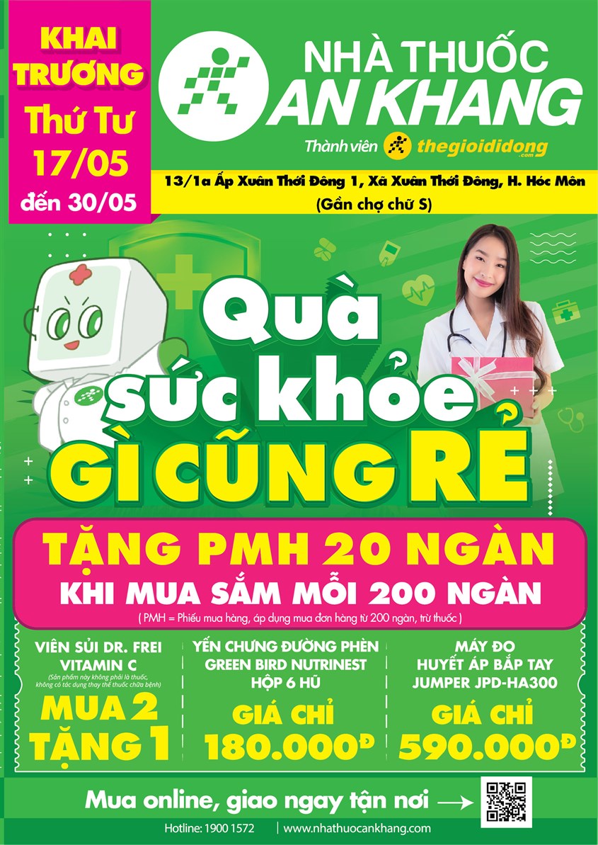 Khuyến mãi nhà thuốc An Khang