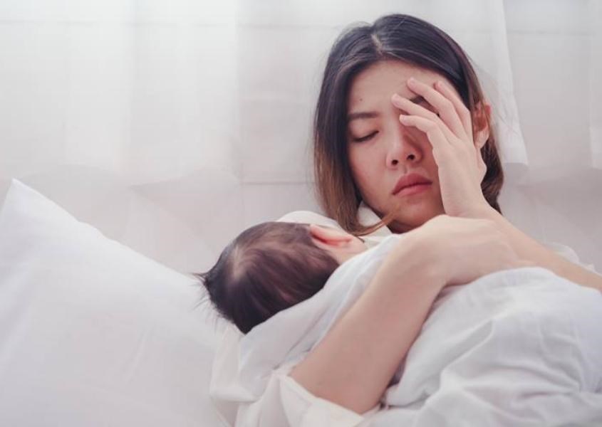 Cơn đau sau sinh làm tăng nguy cơ trầm cảm sau sinh ở phụ nữ. Nguồn intermountainhealthcare